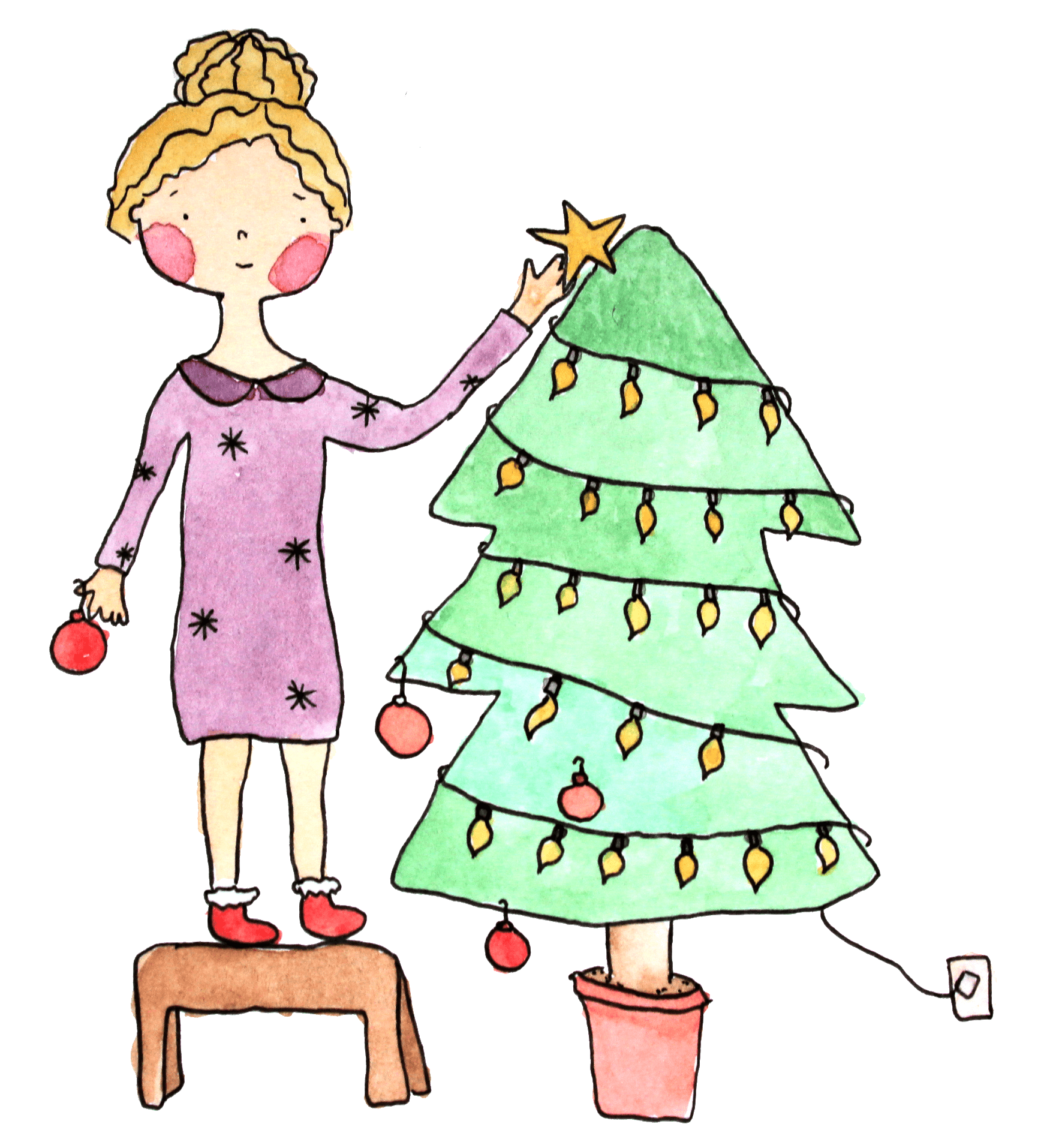 Illustration / Christmas struggles!