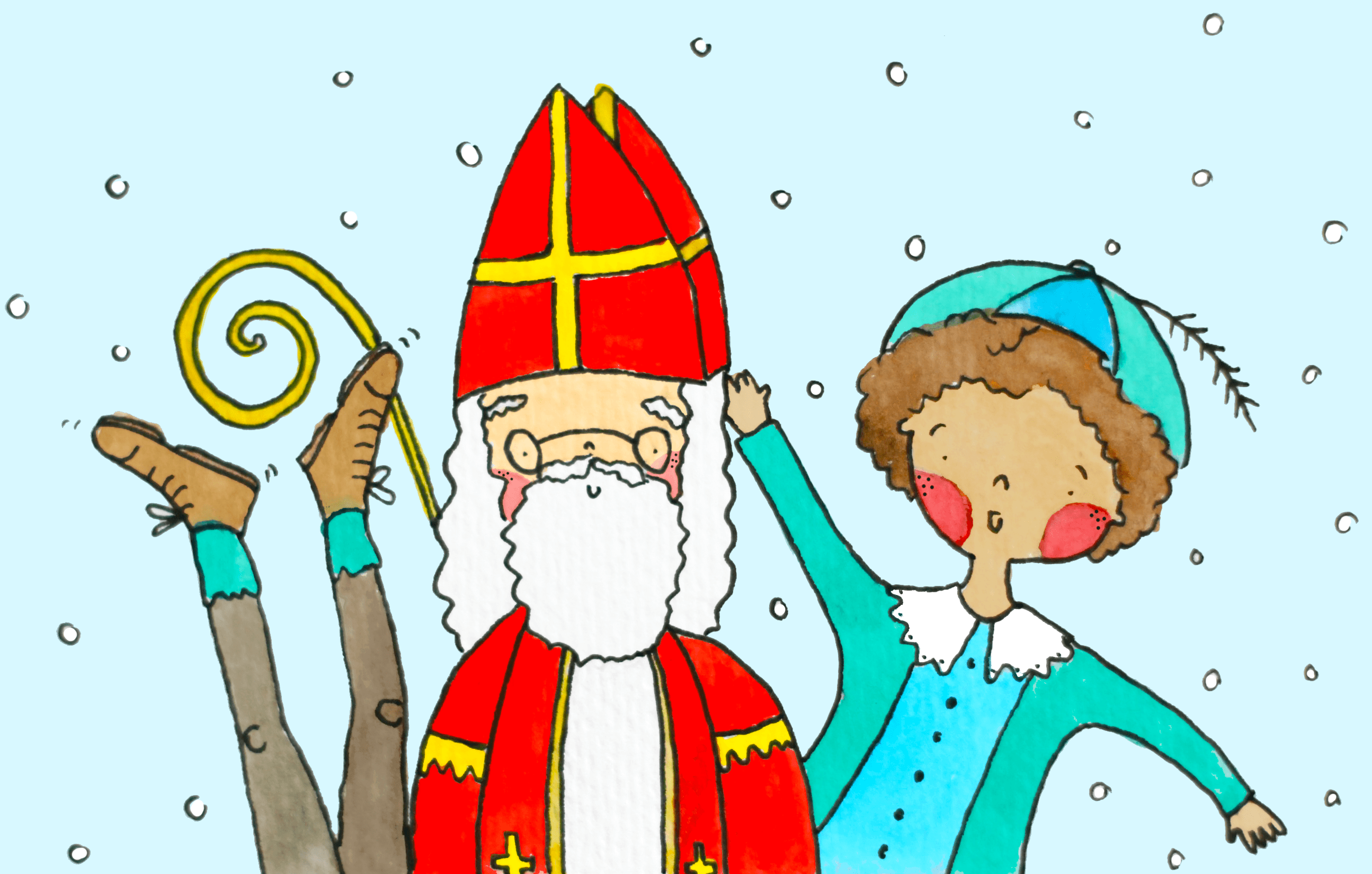 Illustratie / Sinterklaasfeest!