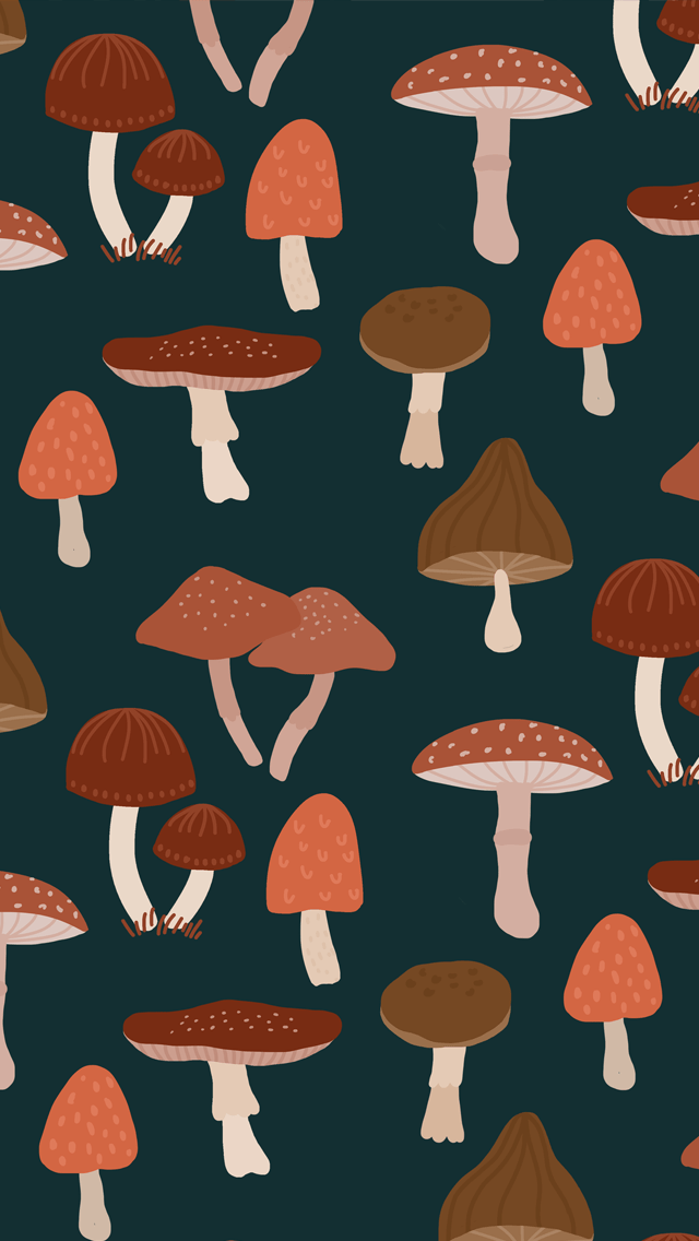 paddenstoelen-mobiel-achtergrond