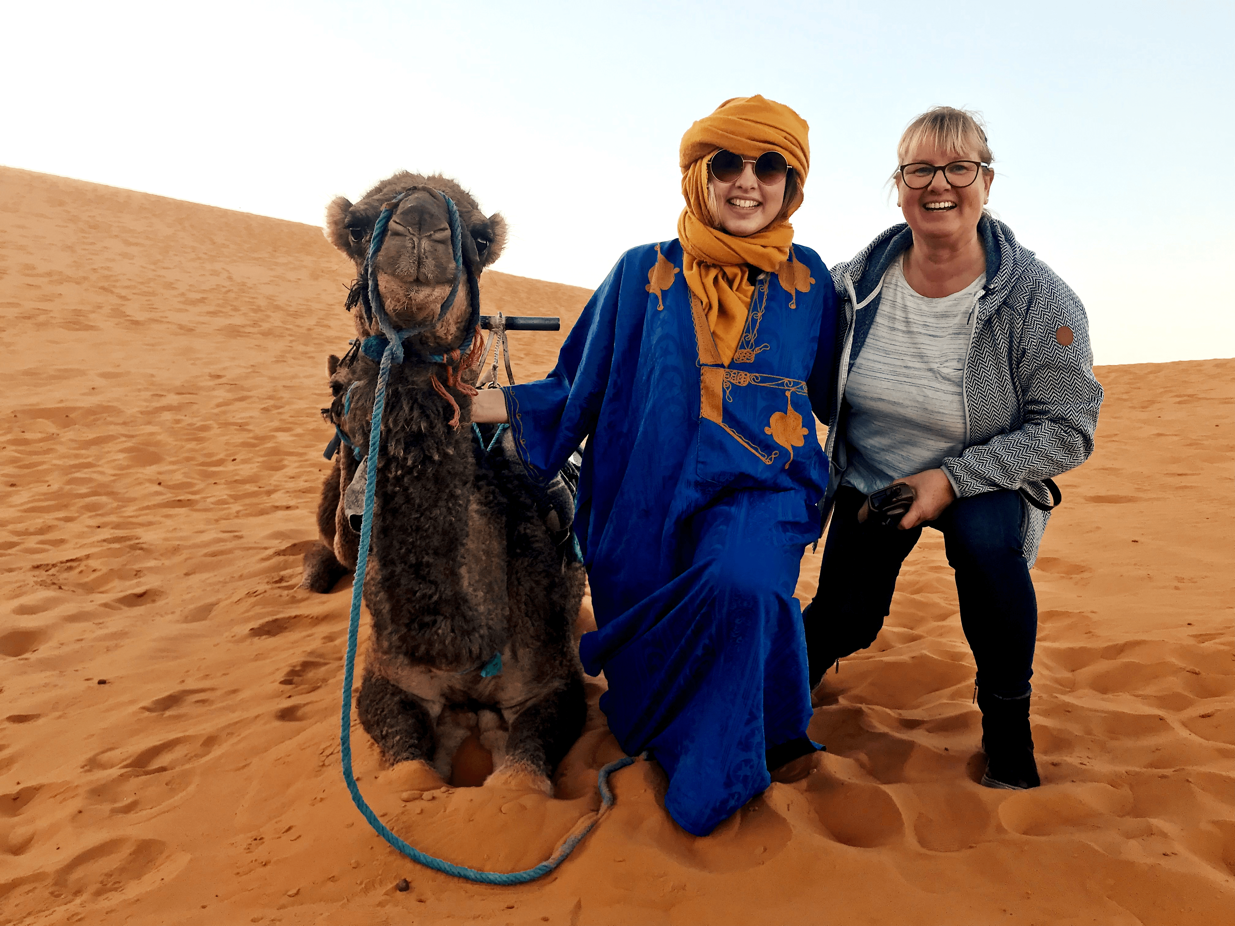 Erfoud & kameel rijden in Sahara Merzouga / Marokko