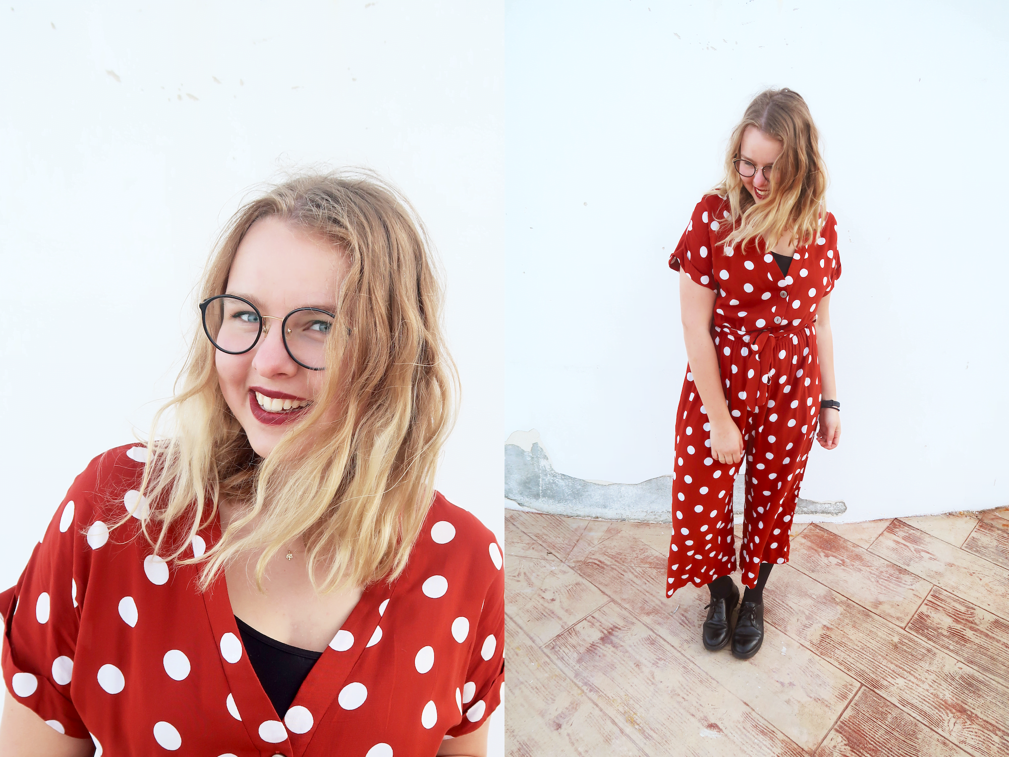 You can’t have a bad day in polka dots